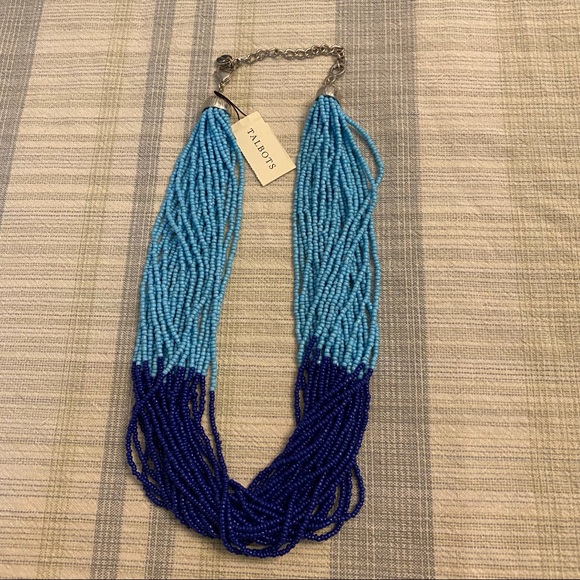 NWT Talbots Beaded Necklace - Picture 3 of 15
